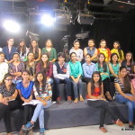 IMAC Students with Amrita Rai at Rajya Sabha-www.mediacenterimac.com