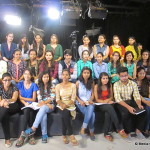 IMAC Students with Amrita Rai at Rajya Sabha