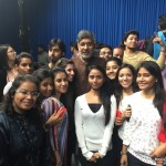 Media Center IMAC Students With kailash satyarthi at Zee News